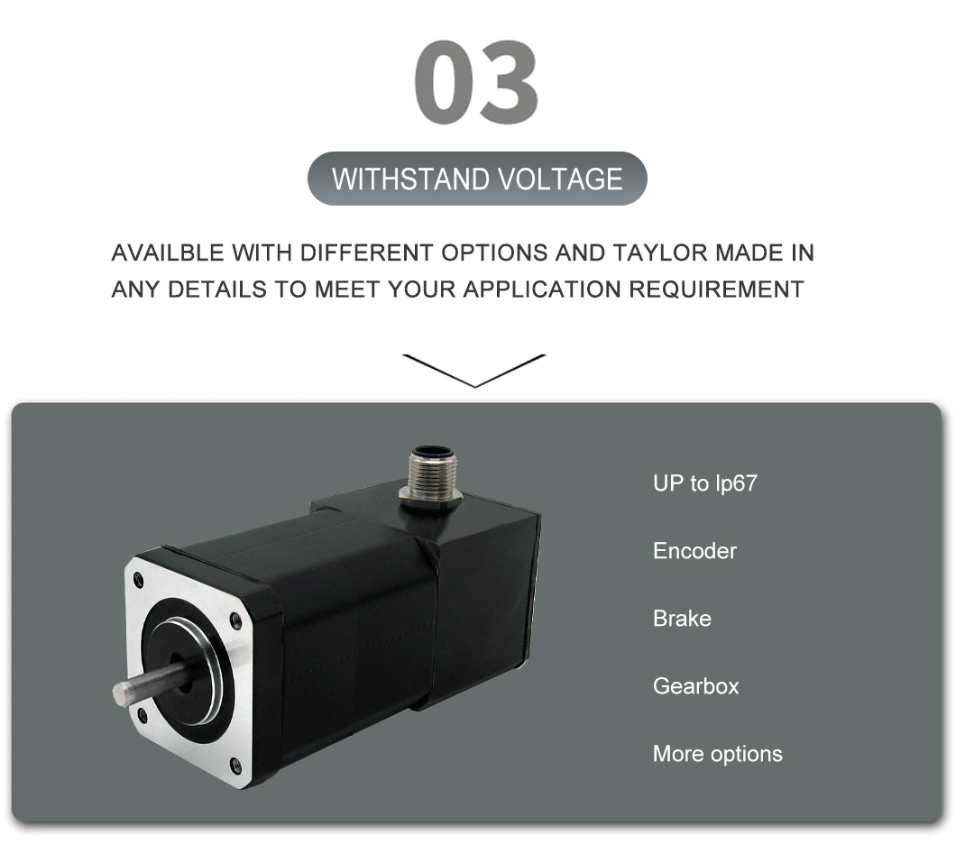 Hybrid Electric Servo Stepper Motor with Encoder - NEMA 1.7