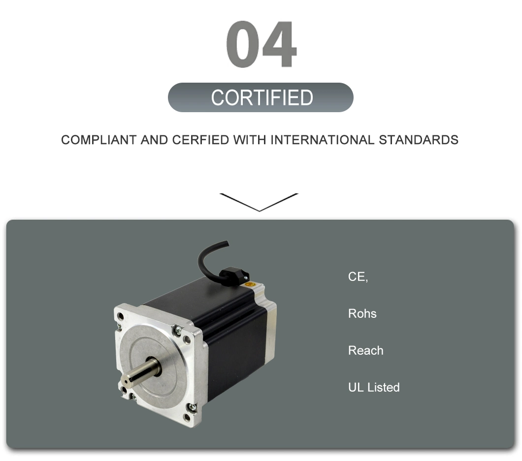 Hybrid Electric Servo Stepper Motor with Encoder - NEMA 1.7