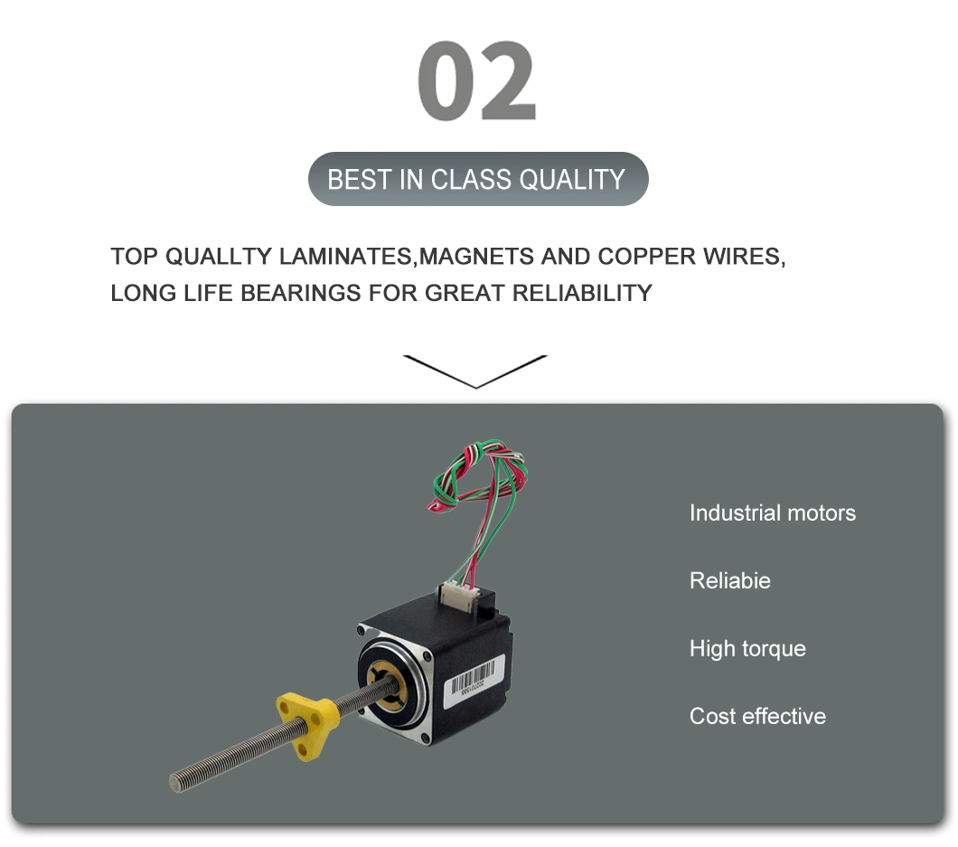 Hybrid Electric Servo Stepper Motor with Encoder - NEMA 1.7