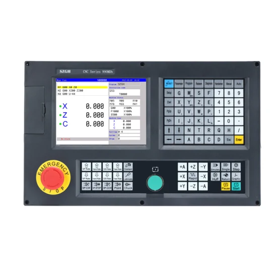 Controllo automatico Controller di fresatura CNC a 4 assi Szgh Lo stesso della fresatrice CNC Fanuc, tipo con braccio di supporto, tipo servo