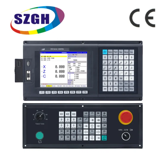 Memoria Szgh da 128 MB, spazio di archiviazione utente da 100 MB, ampio spazio di archiviazione, elevata precisione di posizione, controllo CNC, controllo macchina CNC a 5 assi per tornio per legno