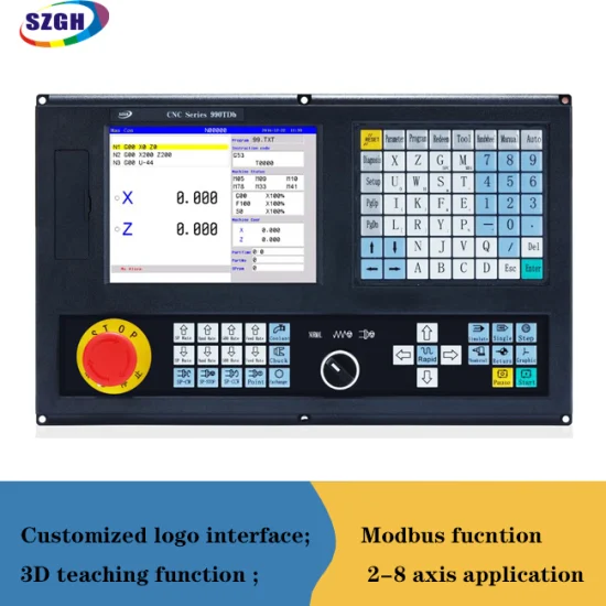 Controller per tornio CNC touch screen con movimento USB Mach 3 per gruppo retrofit/retrofit di macchine CNC Fanuc per torni Index Ge 42 e 65