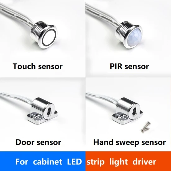 Impostazione interruttore luce sensore di movimento, interruttore sensore di movimento PIR, controller driver LED