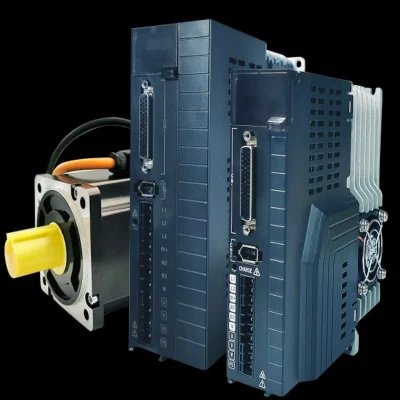 Kit inverter driver servomotore AC/DC elettrico OEM ad alte prestazioni 400W 750W 40-3000W per macchina tessile per cucire CNC con avvolgimento estrusore